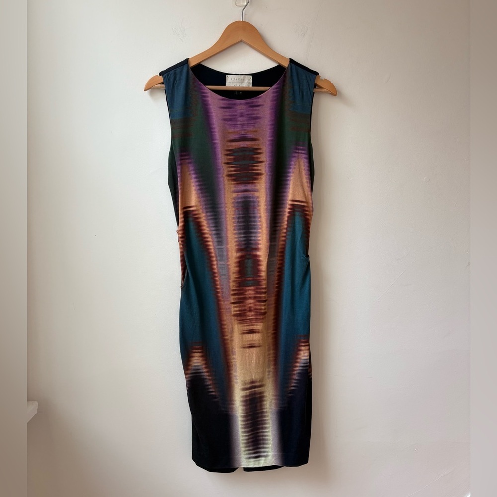 Nicole Miller Multicolor Sleeveless Dress​ - Picture 5 of 11